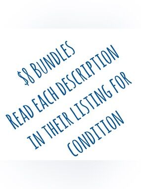 $10 Bundles in closet